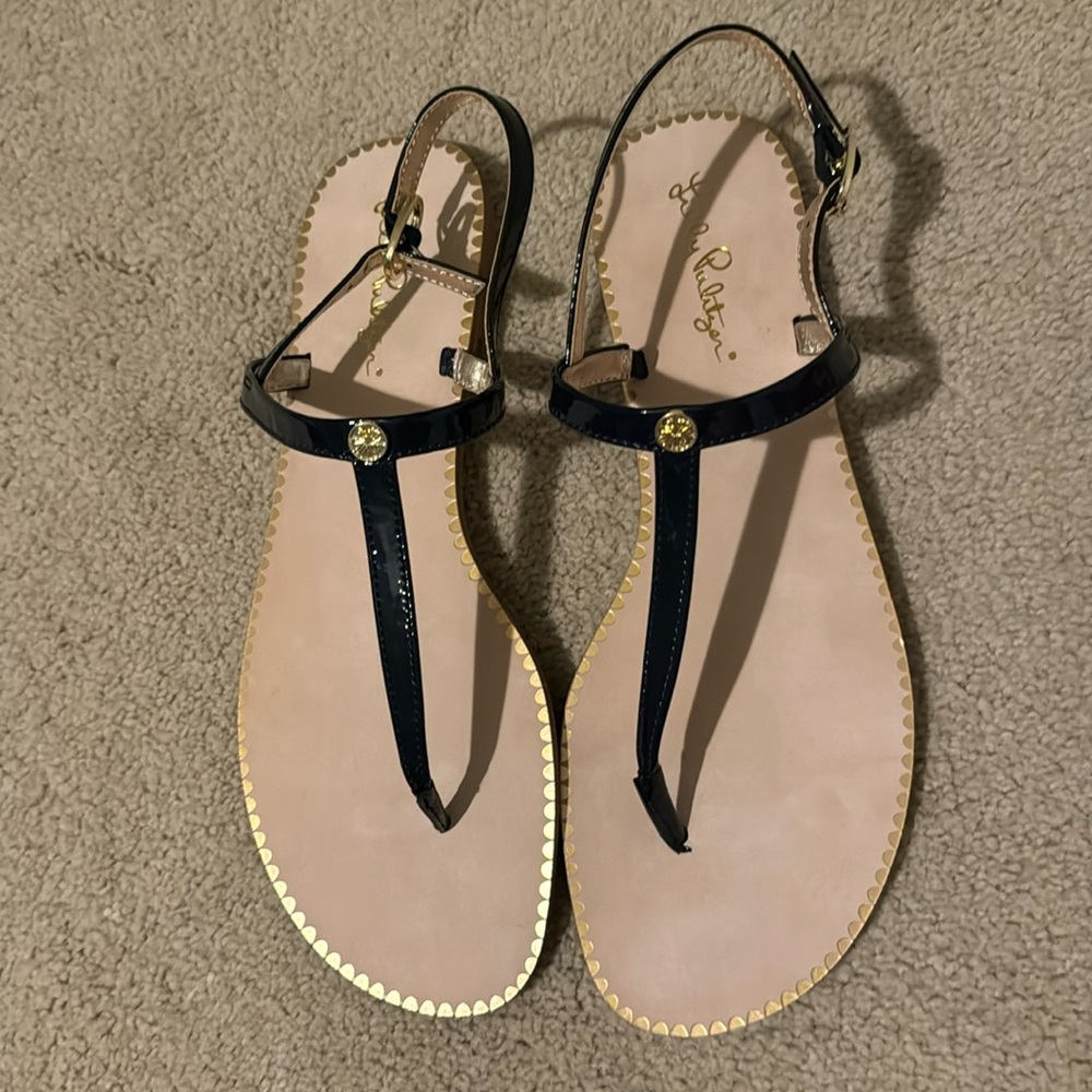 Never worn Lilly Pulitzer Rita Sandal